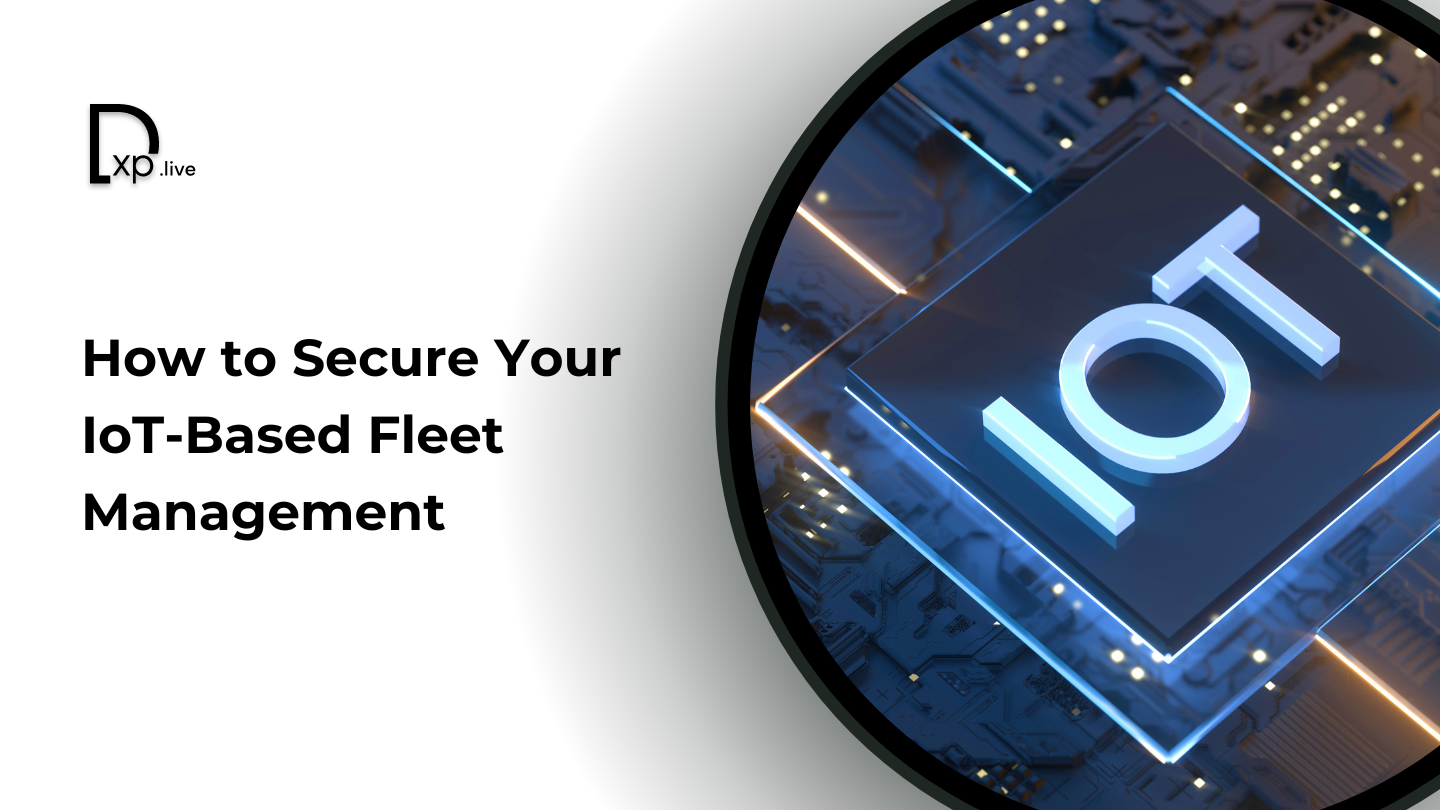 Image showing cybersecurity measures for protecting IoT-based fleet management systems from data breaches and operational risks.