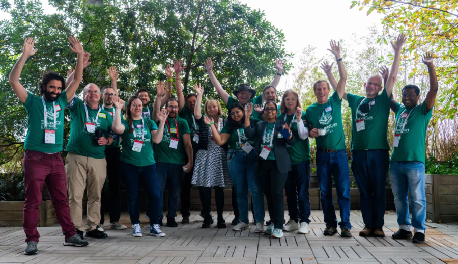 All mentors during the contribution sprint in DrupalCon Lille 2024