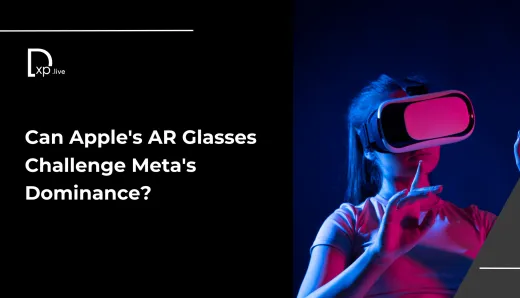 Apple's upcoming augmented reality glasses aiming to compete with Meta's smart glasses in the rapidly growing AR market.