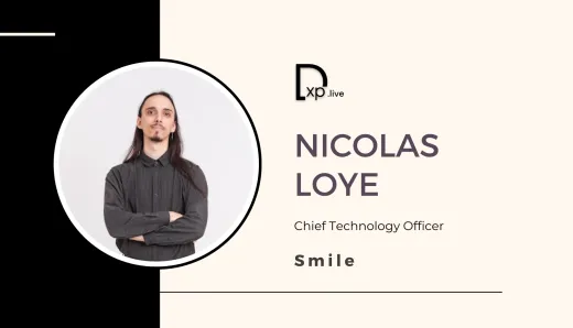 Nicolas Loye, CTO at Smile, discussing Drupal's community-driven leadership and architectural innovations.